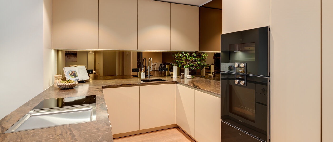 Flad München Maxvorstadt - Museumsviertel 01 Køkken 14574