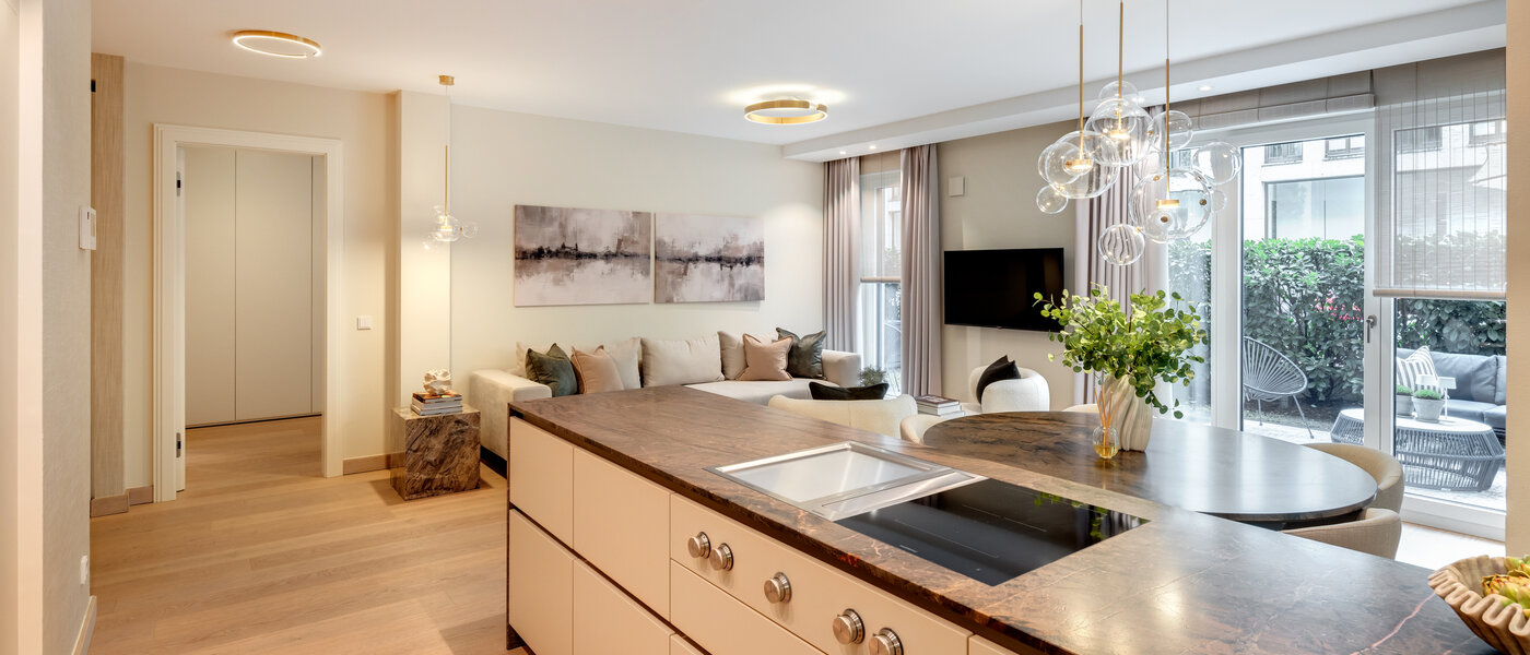 Flad München Maxvorstadt - Museumsviertel 03 Køkken 14574