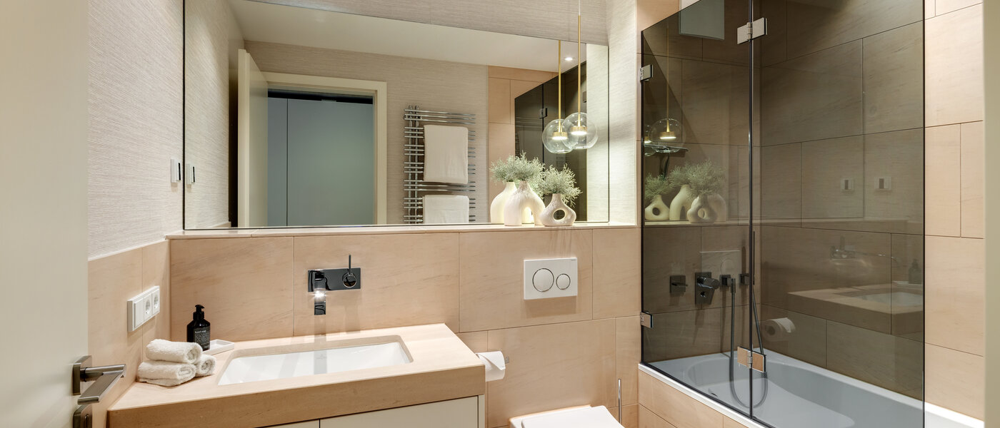 Flad München Maxvorstadt - Museumsviertel 01 2. Badeværelse 14574