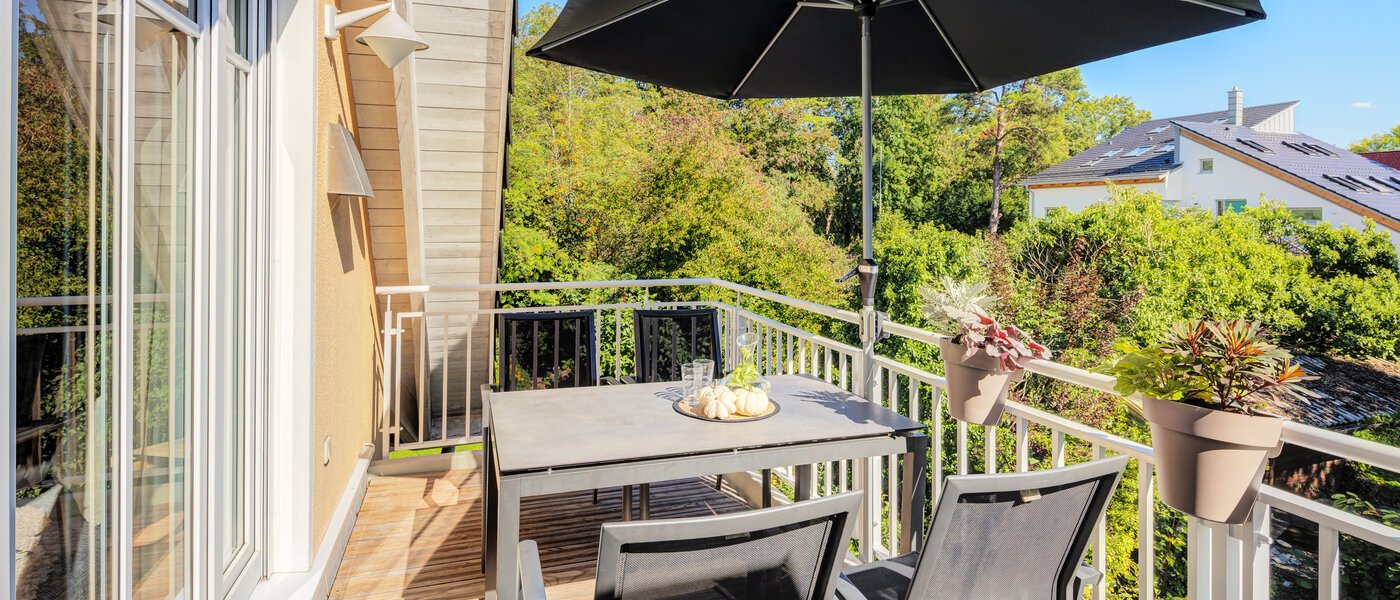 Διαμέρισμα μεζονέτας Gröbenzell 01 Μπαλκόνι 14575