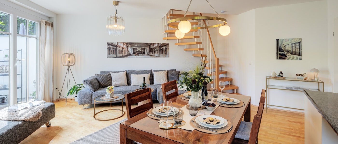 Διαμέρισμα μεζονέτας Gröbenzell 06 Καθιστικό 14575