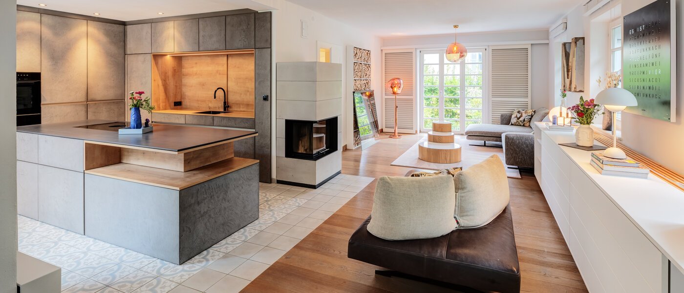 Μονοκατοικία München Obermenzing 02 Καθιστικό 14582