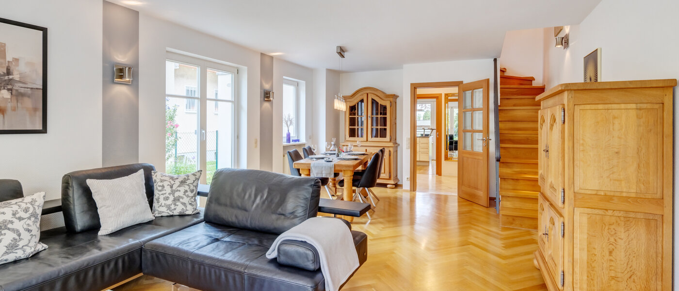 Maisonette-lejlighed München Fasangarten 01 Opholdsområde 14585