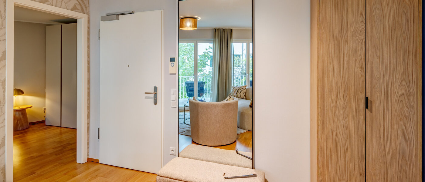 Lapos München Maxvorstadt 01 Folyosó/folyosó 14603