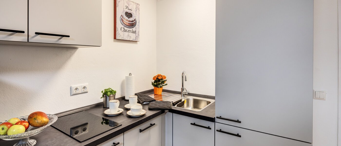 Плоский München Berg am Laim 02 Кухня 14607