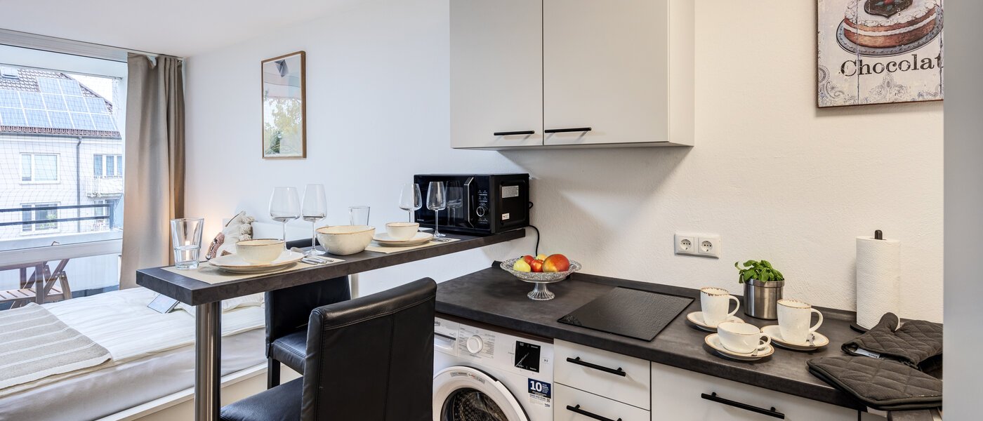 Плоский München Berg am Laim 03 Кухня 14607