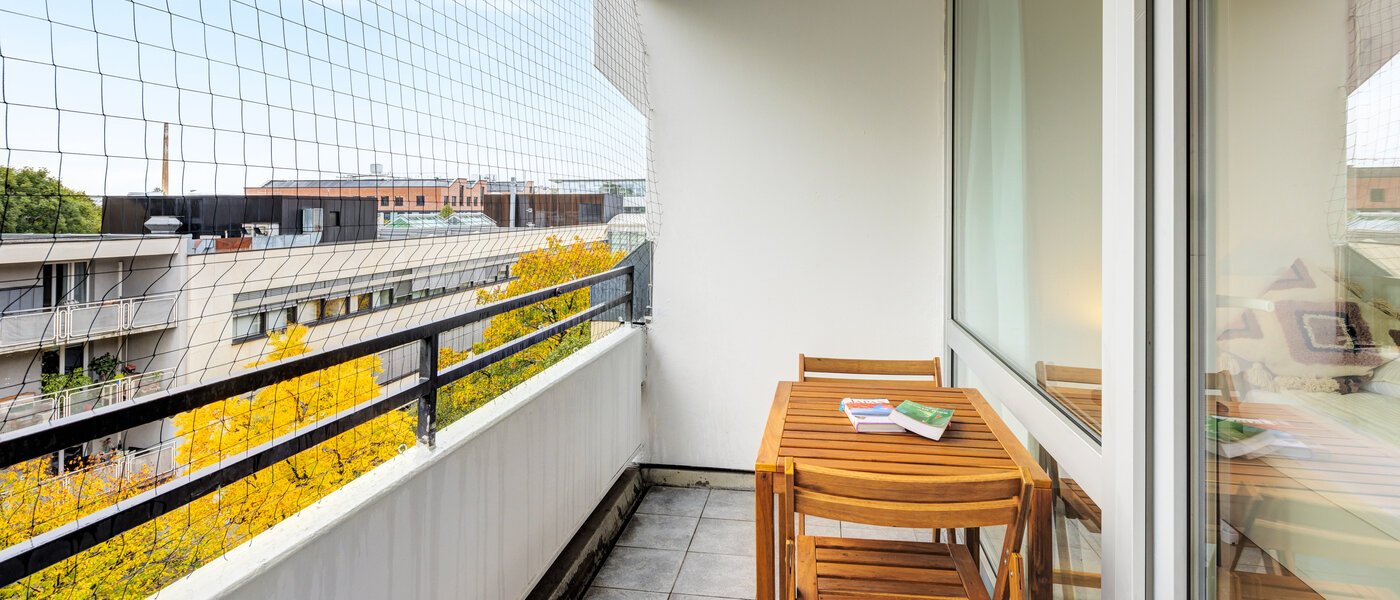 Плоский München Berg am Laim 01 Балкон 14607