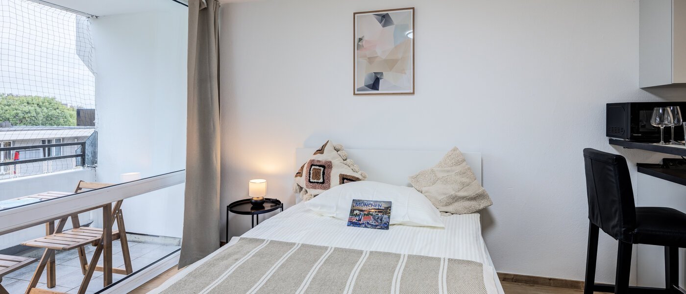 Плоский München Berg am Laim 02 Спальна зона 14607