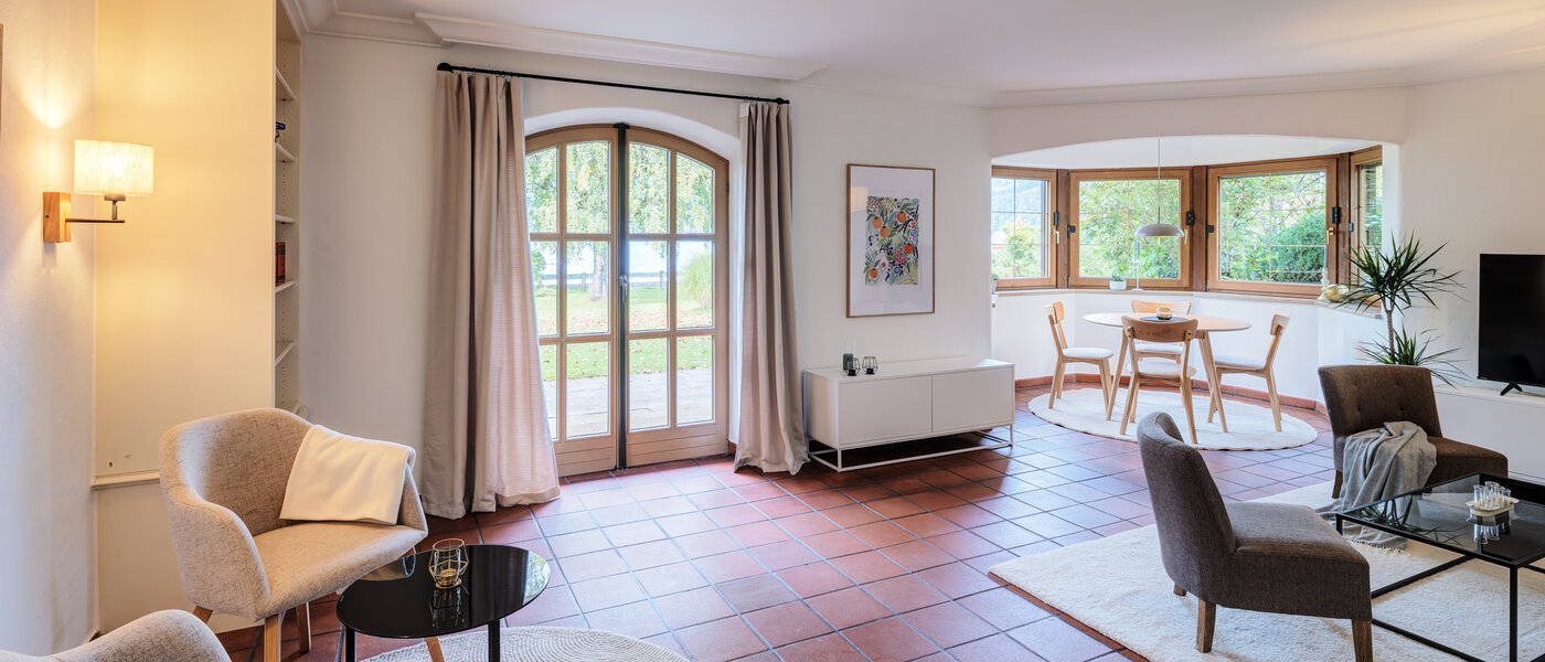 ikerház Rottach-Egern 03 Nappali 14616