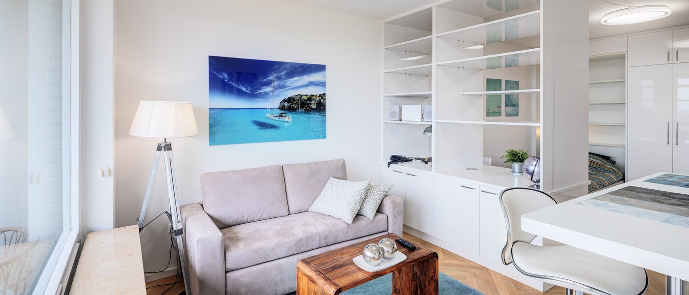 Ploché München Parkstadt Solln 02 Obývací prostor 14617