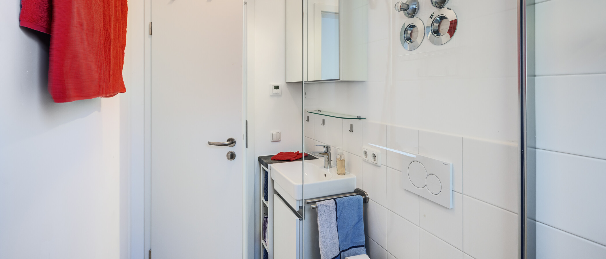 Maisonette-lägenhet München Sendling-Westpark 02 Badrum 14630