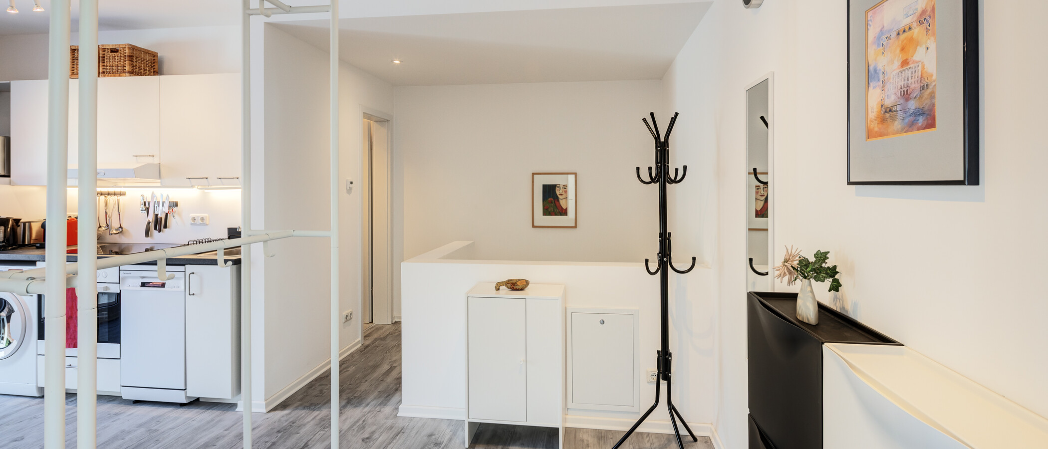 Maisonette-lägenhet München Sendling-Westpark 02 Korridor/hallgång 14630