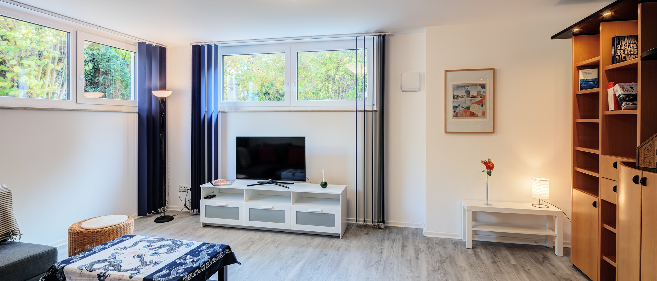 Maisonette-lägenhet München Sendling-Westpark 02 Vardagsrum 14630