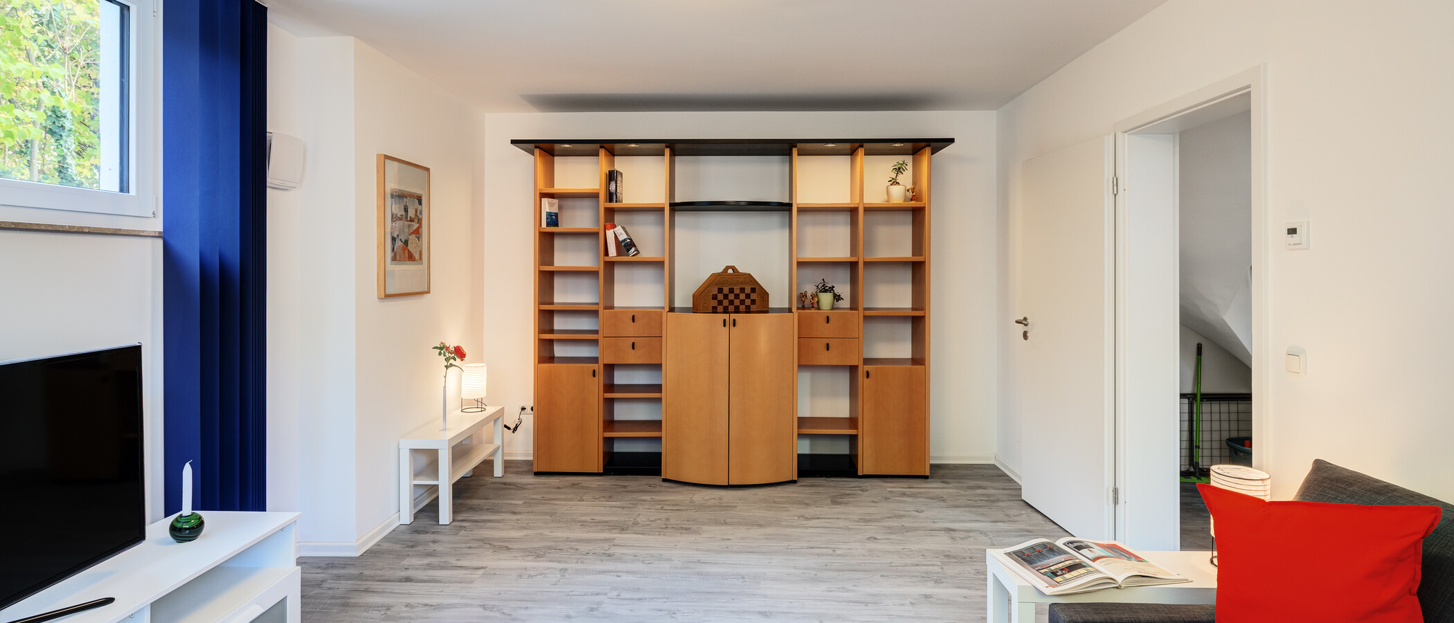 Maisonette-lägenhet München Sendling-Westpark 03 Vardagsrum 14630