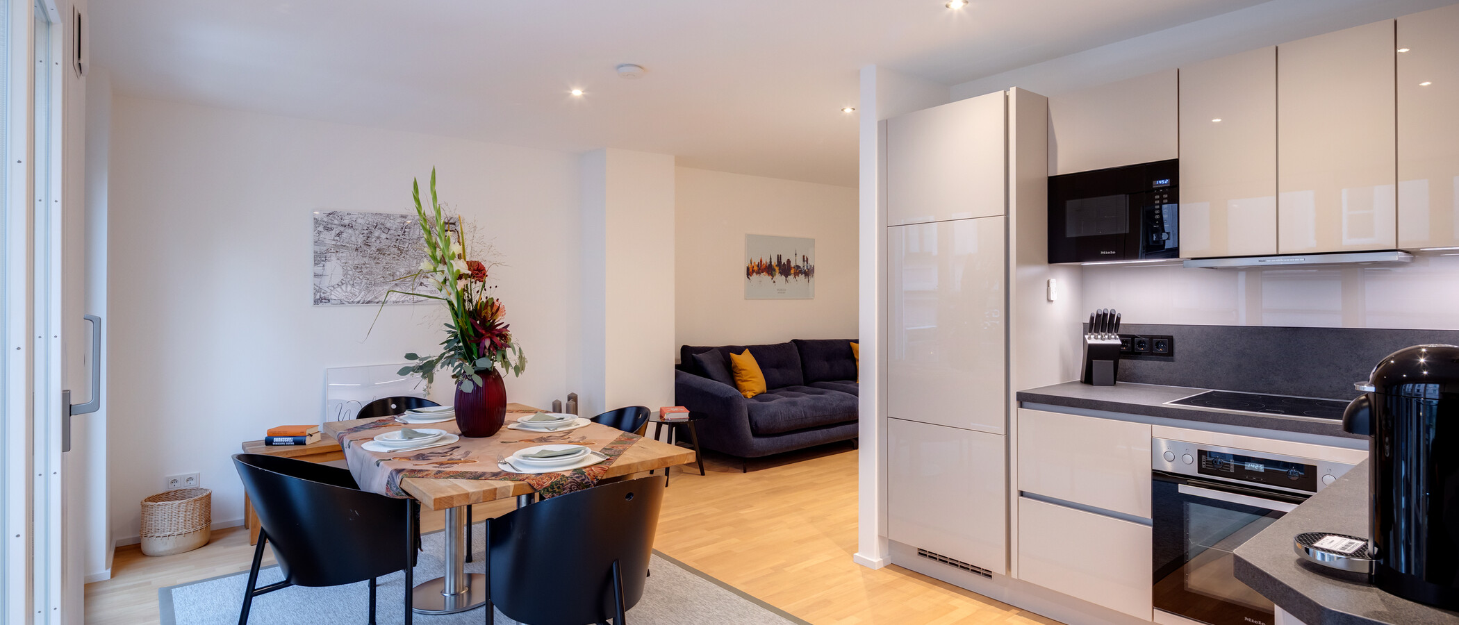 Плосък München Maxvorstadt 01 Дневна зона 14633