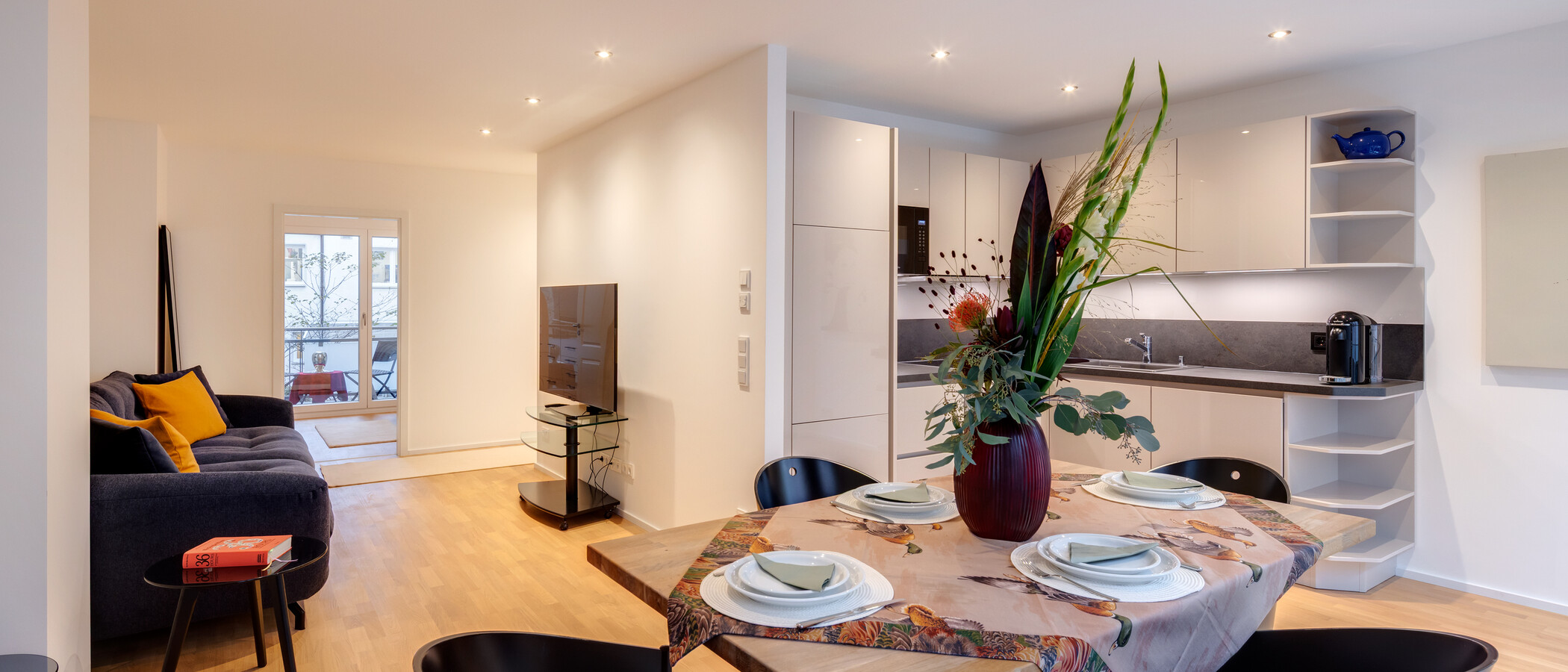 Плосък München Maxvorstadt 04 Дневна зона 14633