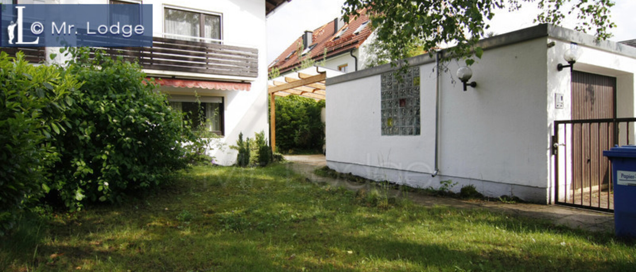 ikerház München Trudering 03 Kert 1464