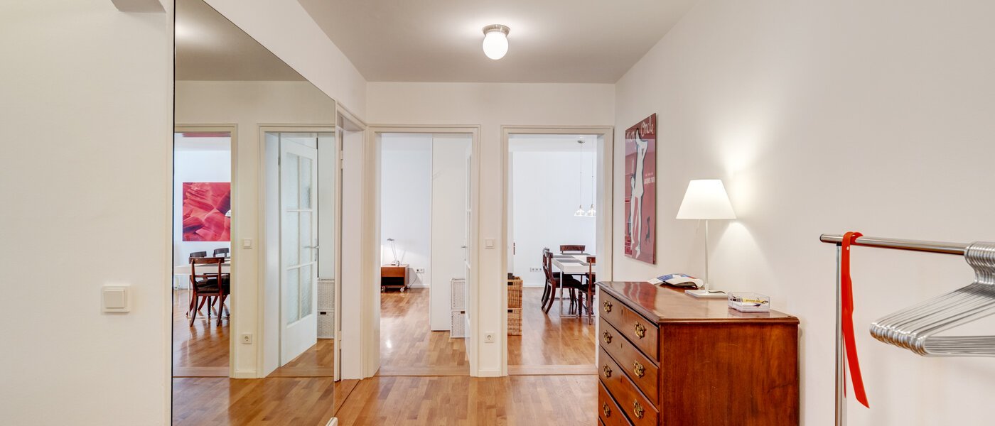 Plano München Schwabing-West 02 Corredor/passagem 14646