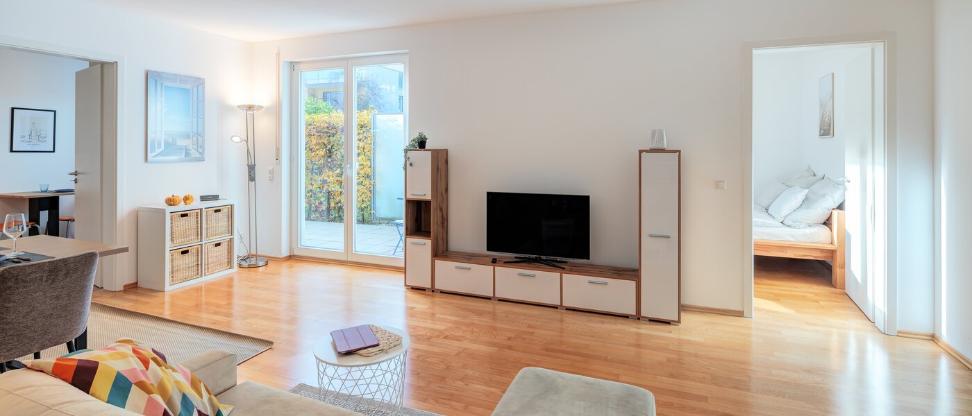 Ploché München Parkstadt Schwabing 04 Obývací prostor 14647