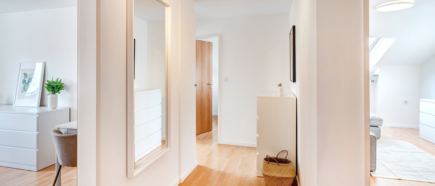 Zolder flat Dachau 04 Gang/hal 14669