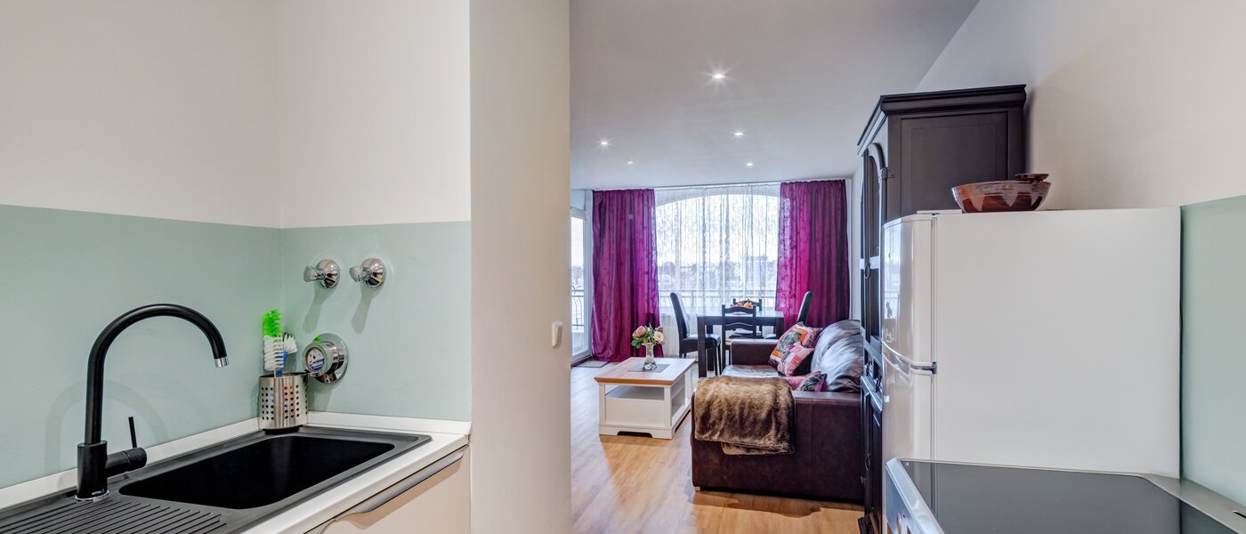 플랫 München Bogenhausen 03 주방 14675