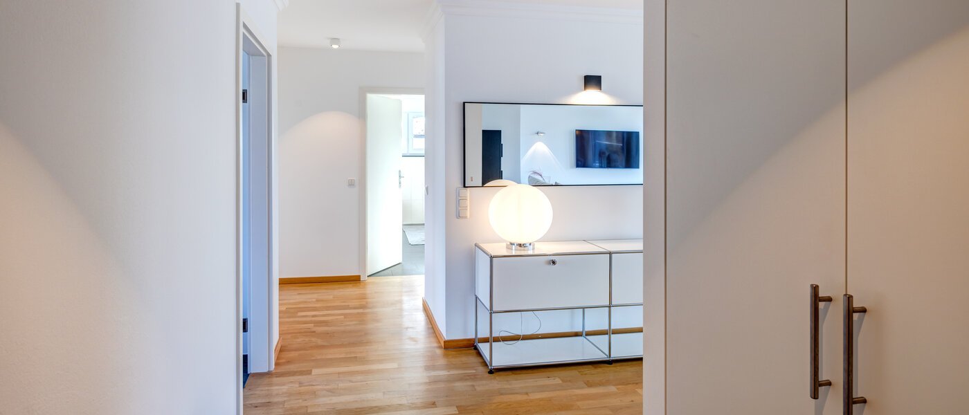 Düz München Herzogpark 02 Koridor/koridor geçidi 14676