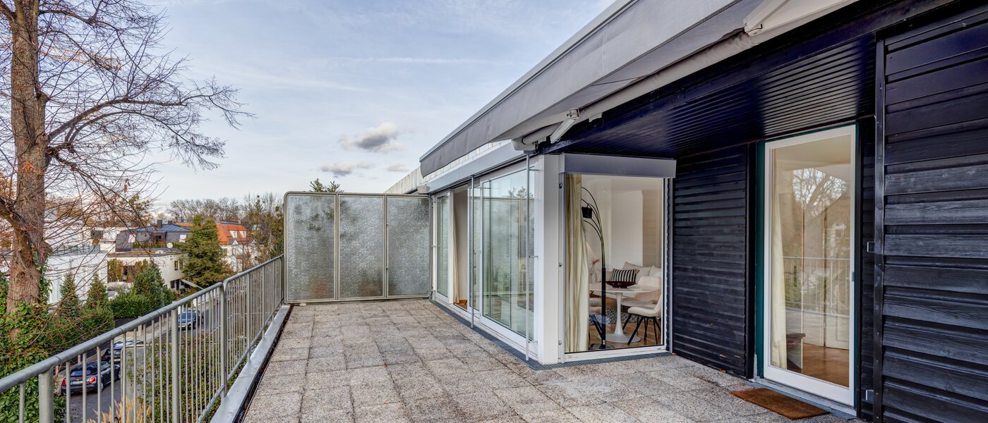 Düz München Herzogpark 01 1. çatı terası 14676