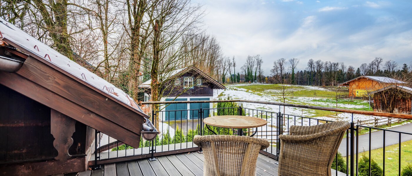 Maisonette-lägenhet Waakirchen 01 Balkong 14683