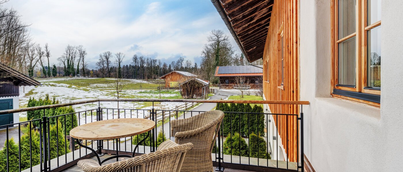 Maisonette-lägenhet Waakirchen 02 Balkong 14683