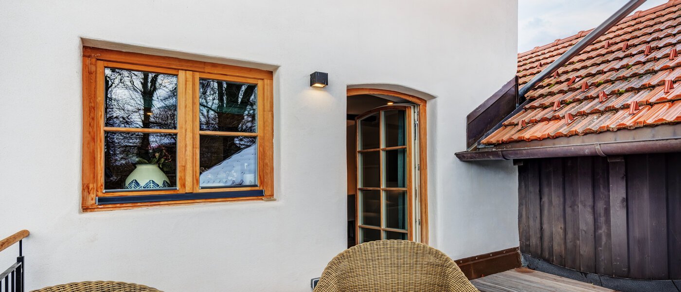 Maisonette-lägenhet Waakirchen 03 Balkong 14683