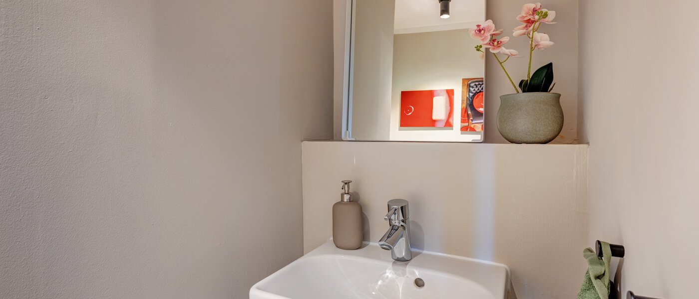 Maisonette-lägenhet Waakirchen 01 Gästtoalett 14683