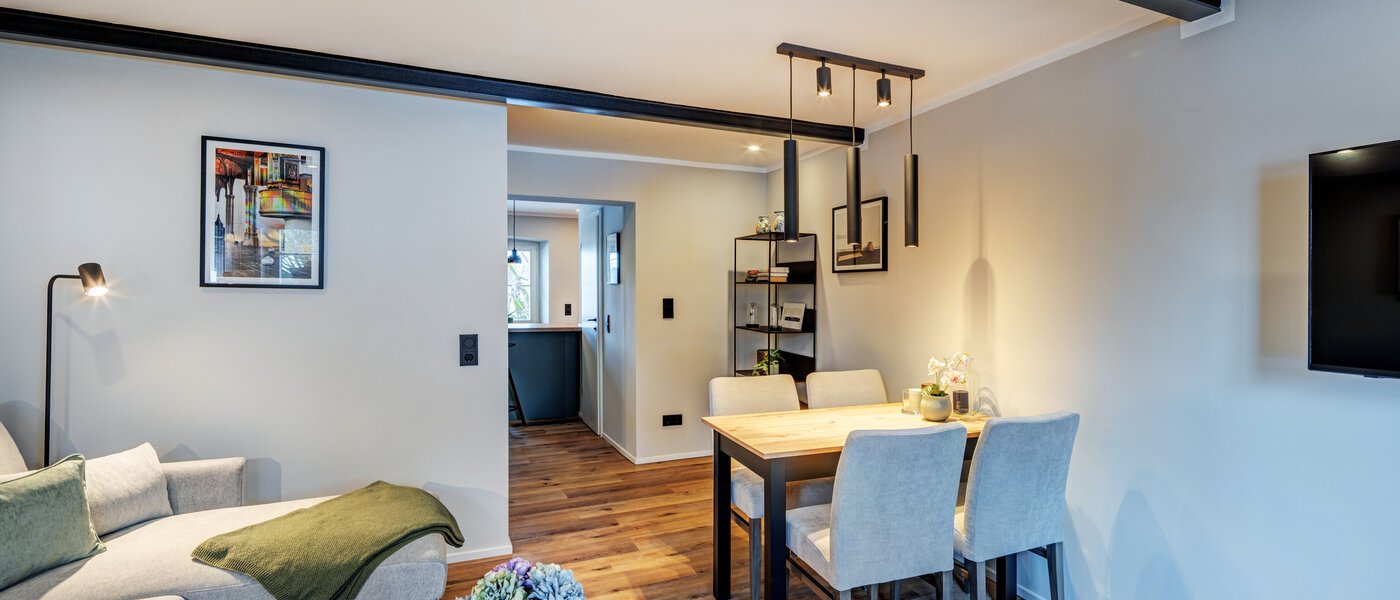 Maisonette-lägenhet Waakirchen 04 Vardagsrum 14683