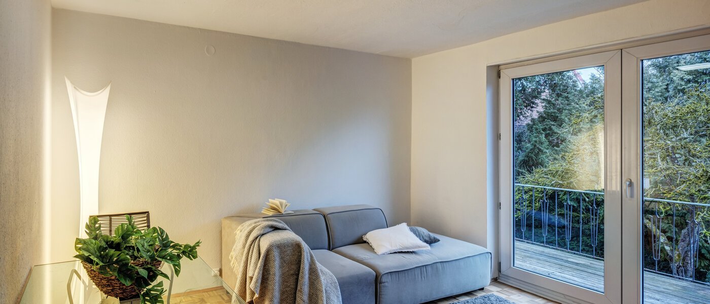 Mezonetový byt München Cosimapark 01 Obývací pokoj 14688