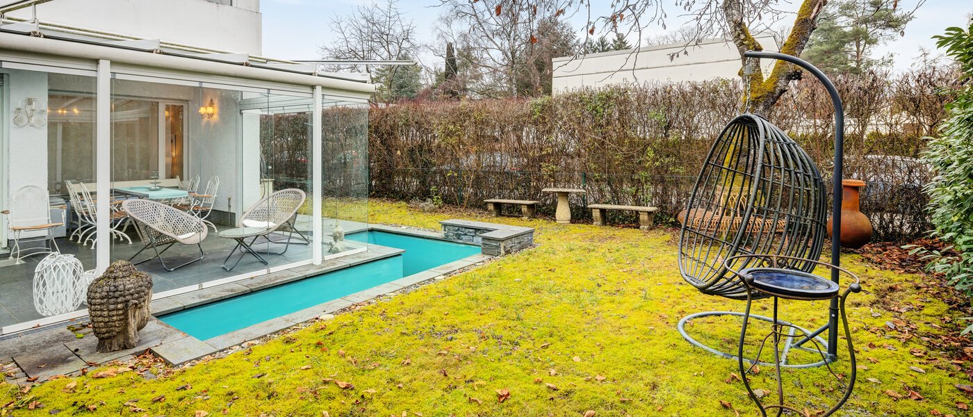 Γωνιακή μονοκατοικία Unterhaching 03 Κήπος 14690