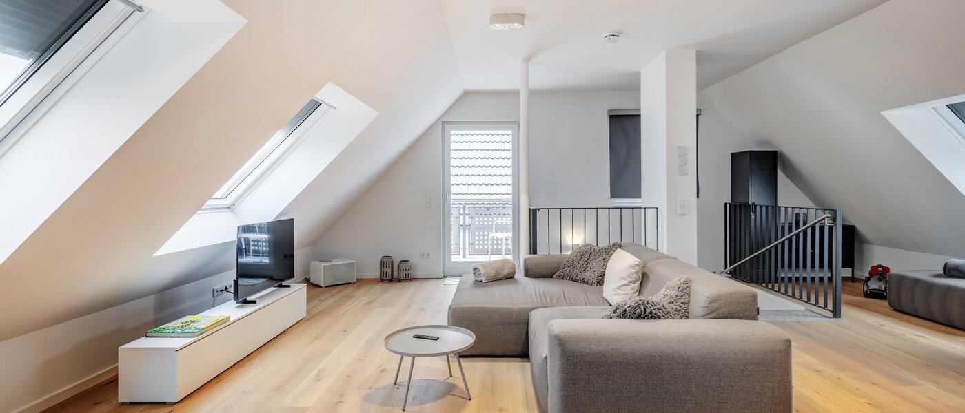 Loftsleilighet München Allach 01 Stue og oppholdsrom 14692