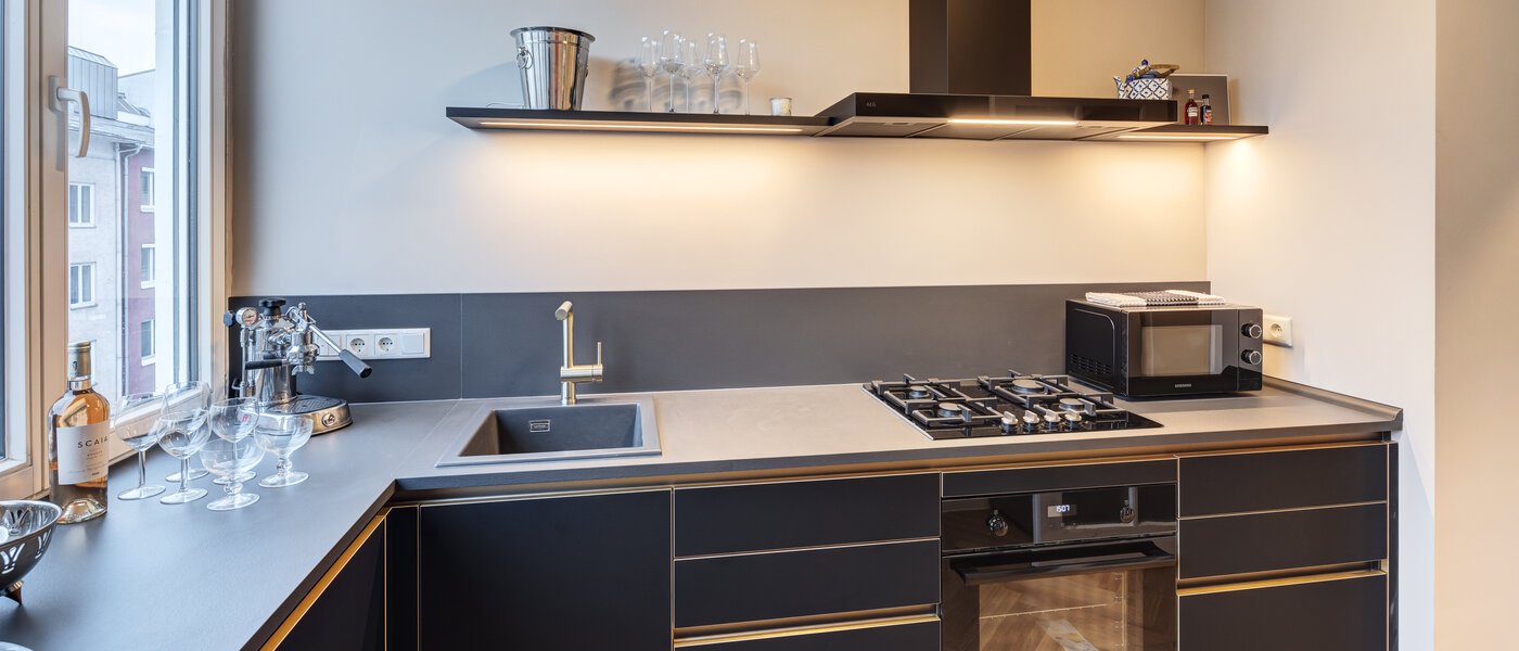 Επίπεδη München Maxvorstadt - Universitätsviertel 02 Κουζίνα 14693