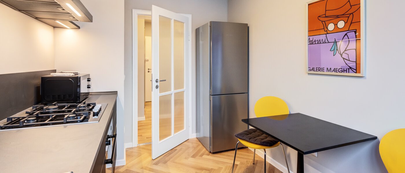 Επίπεδη München Maxvorstadt - Universitätsviertel 03 Κουζίνα 14693