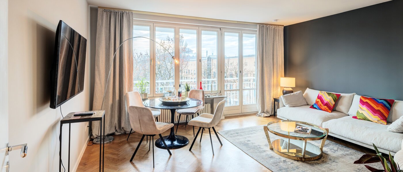 Επίπεδη München Maxvorstadt - Universitätsviertel 02 Καθιστικό 14693