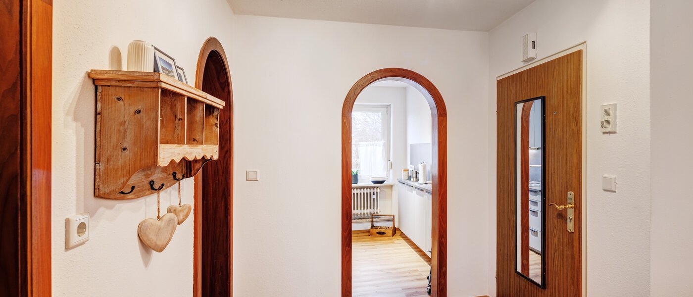 Dakterras appartement München Nymphenburg 01 Gang/hal 14694