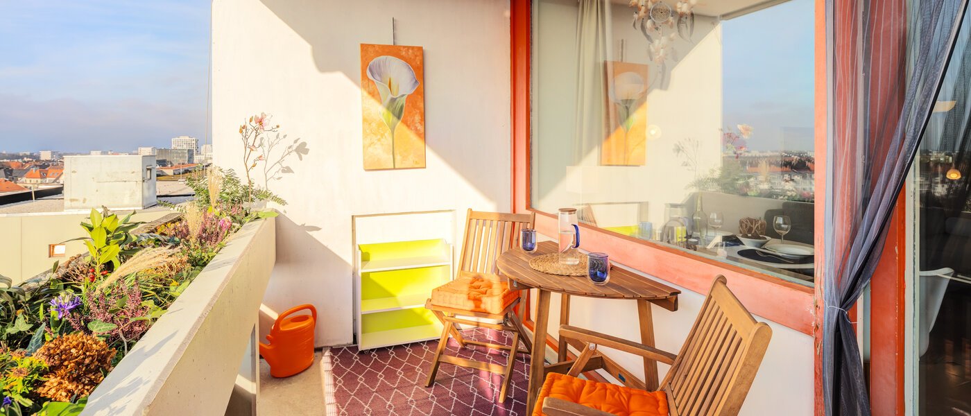 Ravna stran München Laim 01 Balkon 14697