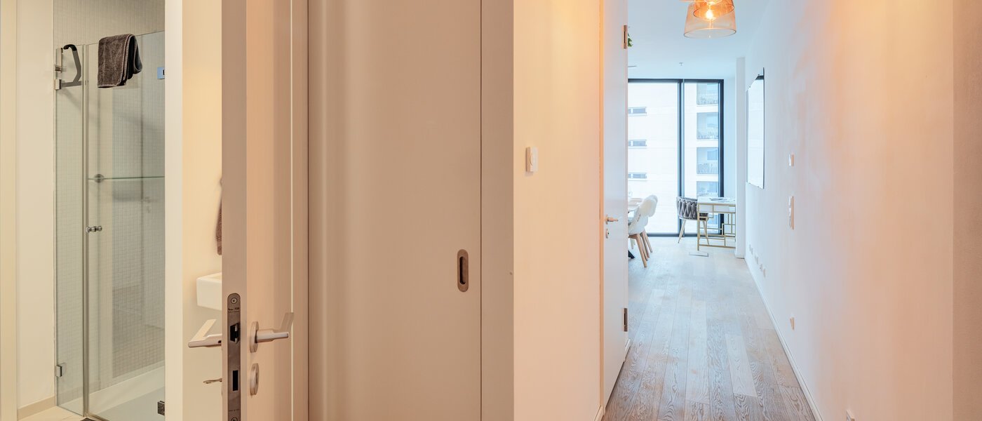 Апартамент с покривна тераса München Neuhausen 03 Коридор/ коридор 14699