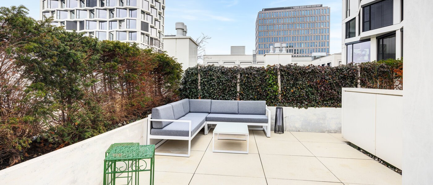 Апартамент с покривна тераса München Neuhausen 01 Покривна тераса 14699