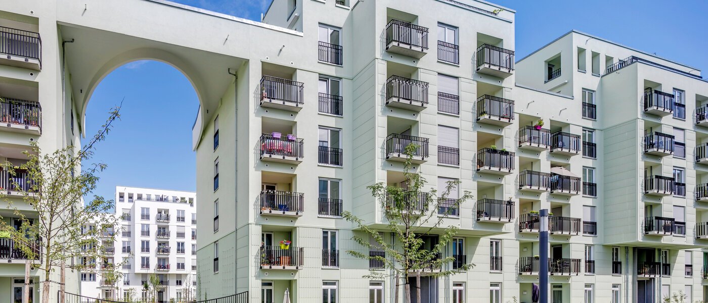 Ploché München Milbertshofen 01 Vnitřní nádvoří 14703