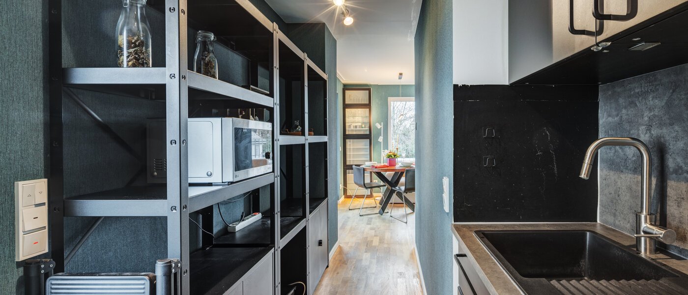 Penthouse lakás München Trudering 03 Konyha 14707