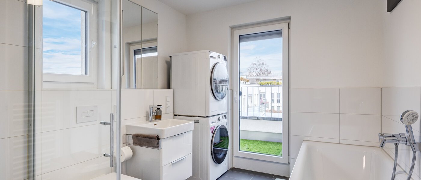 Penthouse lakás München Trudering 01 Fürdőszoba 14707