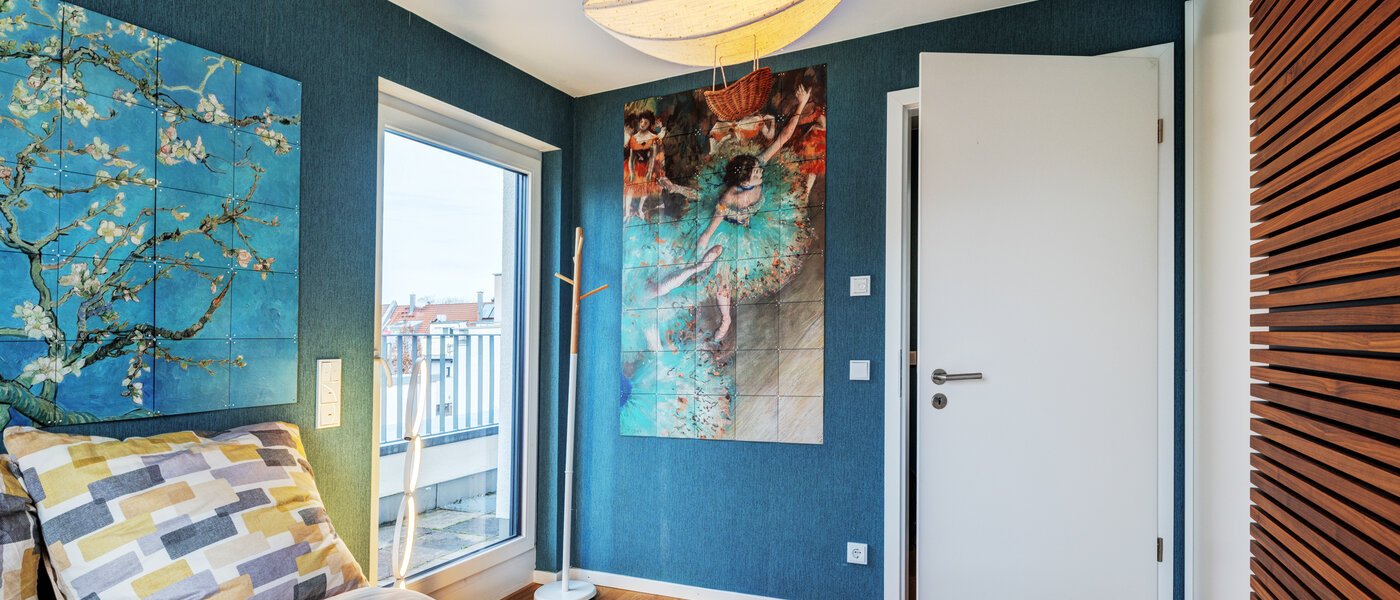 Penthouse-lejlighed München Trudering 02 Soveværelse 14707