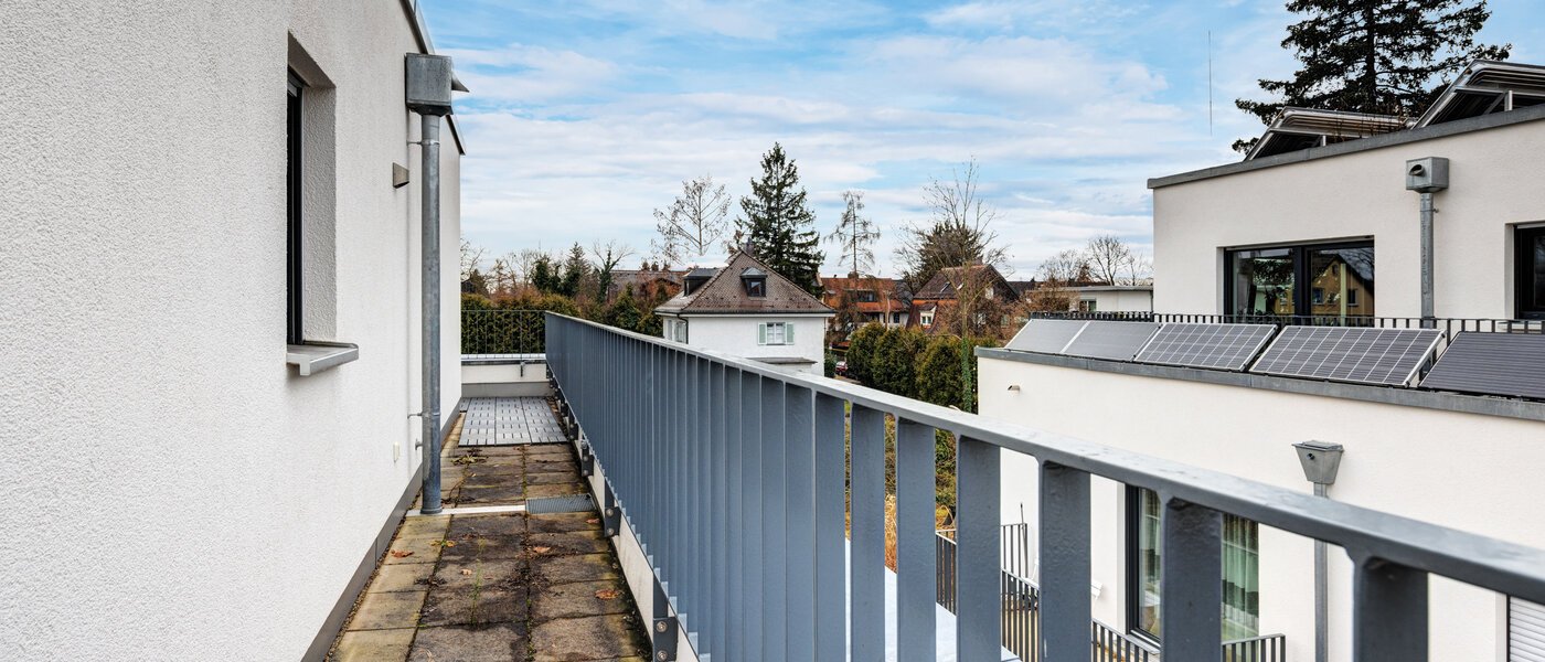 Penthouse lakás München Trudering 06 Tetőterasz 14707