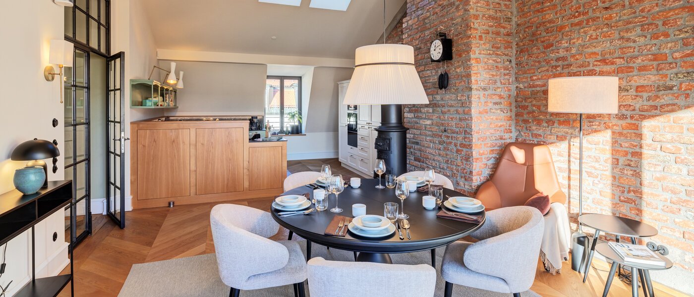 Tetőtéri lakás München Neuhausen 07 Konyha 14709