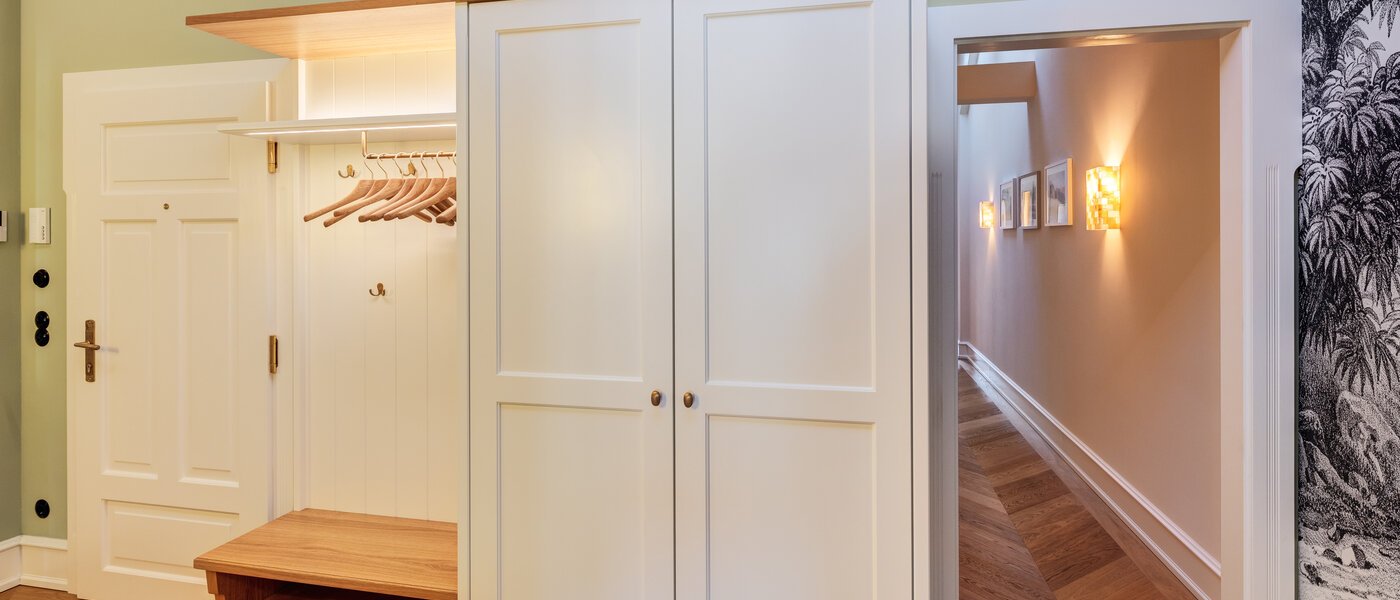 Tetőtéri lakás München Neuhausen 03 Folyosó/folyosó 14709