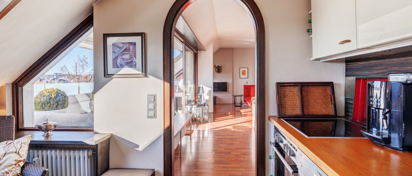 Mezonetový byt München Maxvorstadt 04 Kuchyňa 14710